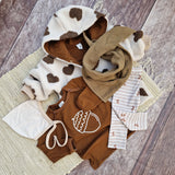 Teddyjacke Herzchen