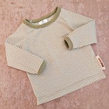 Hjertegenser / Marthagenser / T-Shirt | Salbei Ringel
