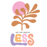 Bügelbild | Less