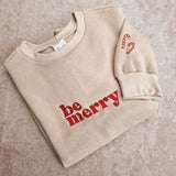 Oversize Sweater Erwachsene - Be Merry