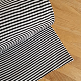 Bündchen | Ringel Schwarz 3mm