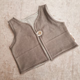 Weste Baumwollfleece | Cookies