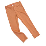 Leggings | Rib Jersey Hell Rost