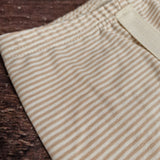 Leggings | Ringel Hellbeige
