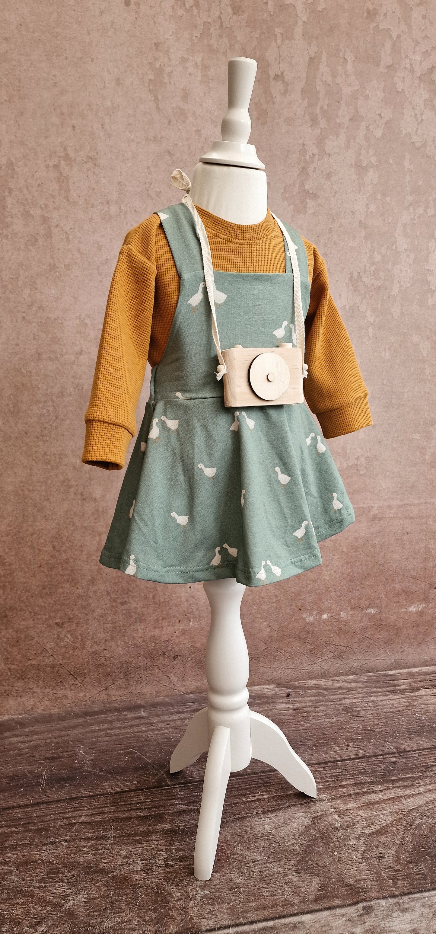 Latzkleid - Gans