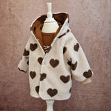 Teddyjacke Herzchen