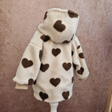 Teddyjacke Herzchen