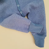 Wollwalkoverall Blaue Wale