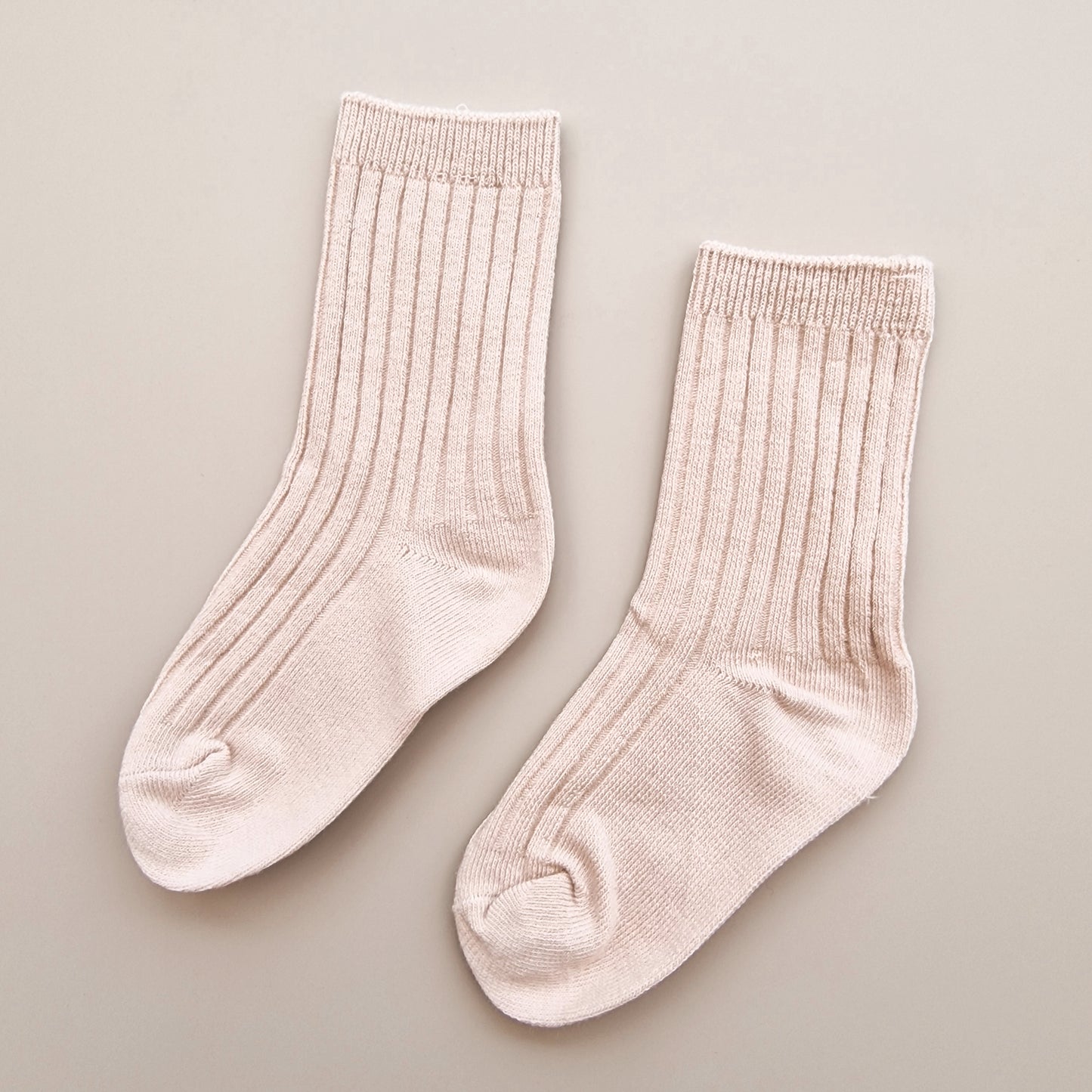 Socken Beige