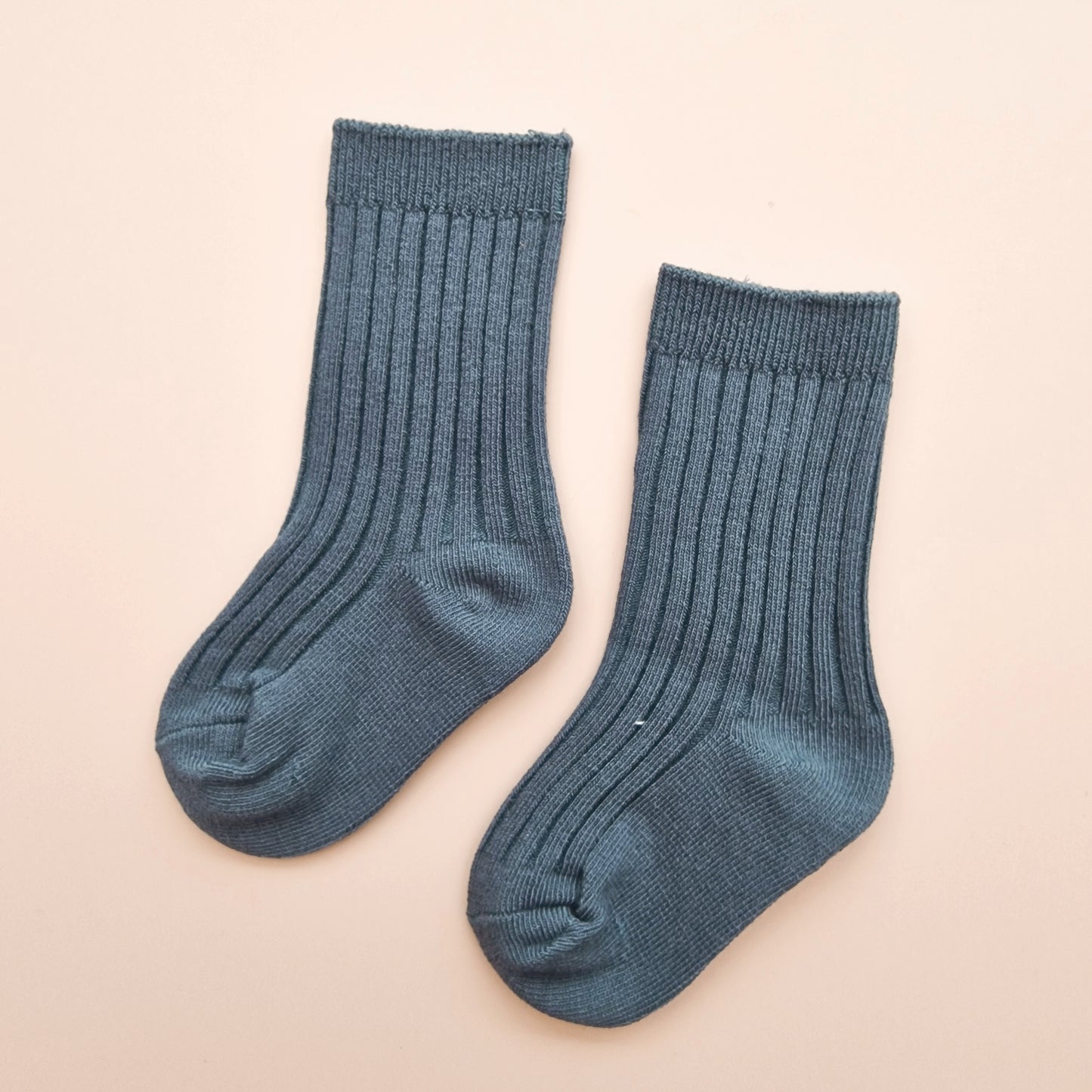 Socken Jeansblau