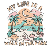 Bügelbild | Walk in the Park XXL