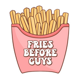 Bügelbild | Fries before Guys