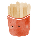Bügelbild | Pommes