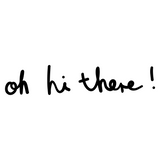 Bügelbild | Oh, hi There