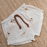 Kurze Hose | Musselin Entenfamilie