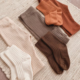 Leggings | Breitrib Ziegelrot