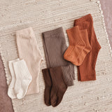 Leggings | Breitrib Ziegelrot