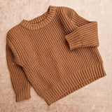 Chunky Knit Sweater | Schokolade