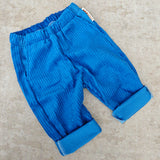 Dreesibukse - Cord Blau