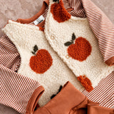 Weste Teddy | Äpfel