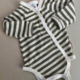 Wickelbody Rib Jersey | Breitrib Oliv