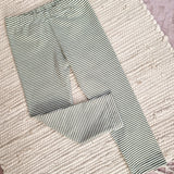 Leggings | Ringel Tannengrün