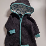 Wollwalk Overall Anthrazit - Gr.62