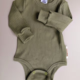 Body Rib Jersey | Breitrib Tannengrün