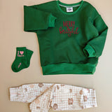 Oversizesweater Gr.98, Merry & Bright