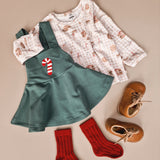 Latzkleid Gr.86, Zuckerstange